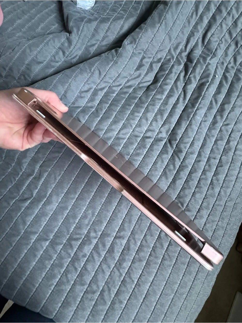 Rose Gold Tablet Keyboard Case with Trackpad
